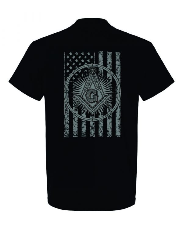 1717 Tee with Flag Back - Image 2
