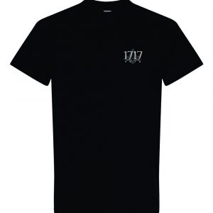 1717 Tee with Flag Back
