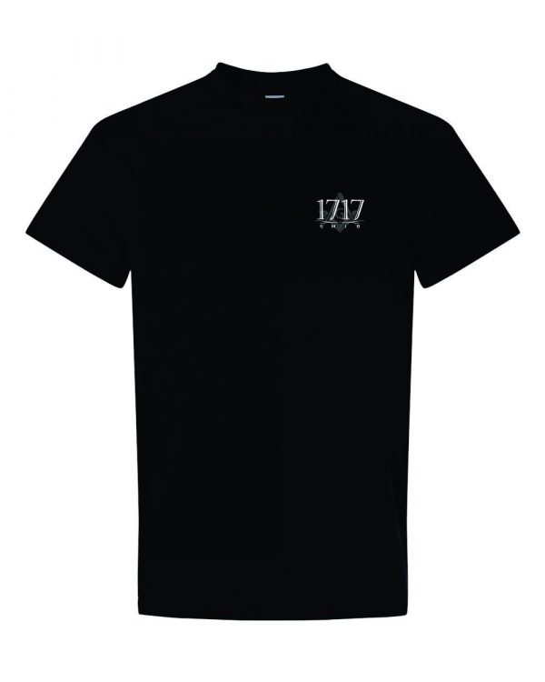 1717 Tee with Flag Back